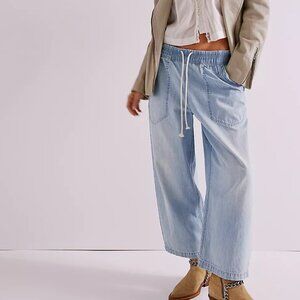 We The Free Easy Peasy Pull-On Jeans Color: Piece Of Cake